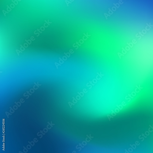 Holographic neon abstract vector background for flyers