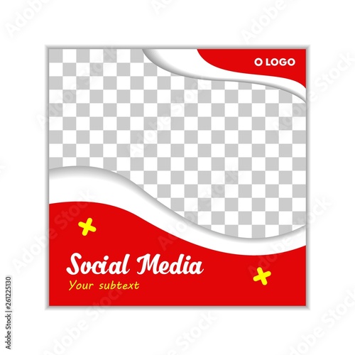 Social Media Post Web Banner Template