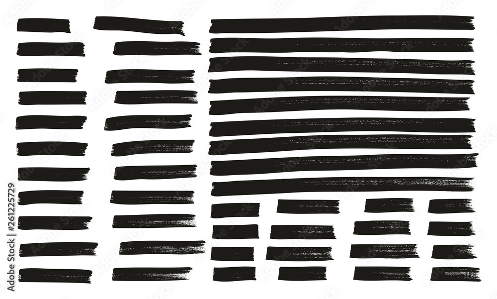 Naklejka premium Tagging Marker Medium Lines High Detail Abstract Vector Background Set 144