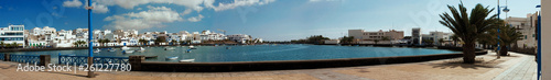 Panorama Arrecife Charco de San Gin  s Lanzarote