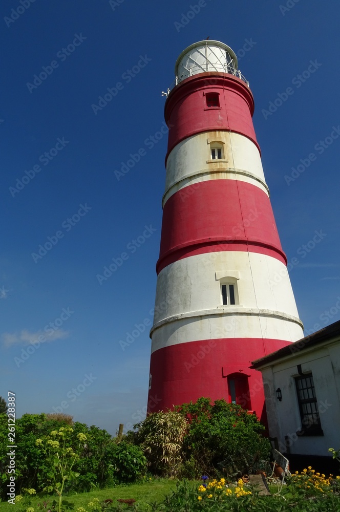 Happisburgh Lighthouse, Norfolk, England, UK