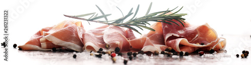 Italian prosciutto crudo or...
