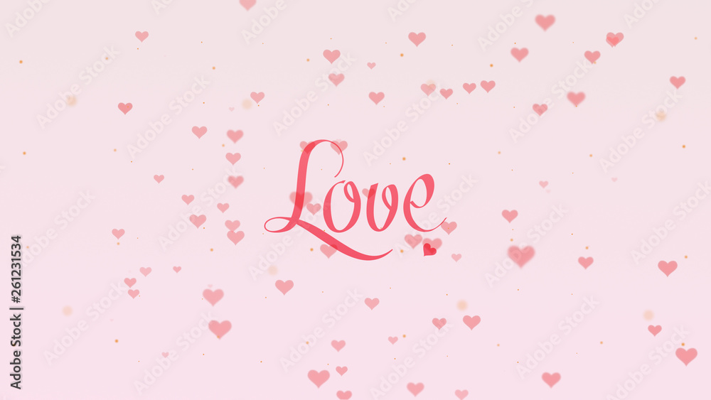 Love. Love confession. Valentine's Day little hearts, which is bedecked with little cute pink hearts background. Share love. Love. Love confession. Valentine's Day little hearts, which is bedecked with little cute pink hearts background. Share love.