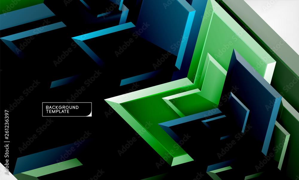 Arrow geometrical abstract background, directional wallpaper concept
