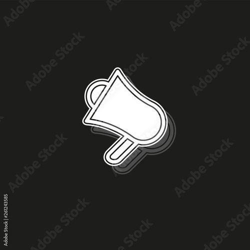 Agitation icon. Simple element illustration. agitation concept symbol design from Elections collection. Speaker