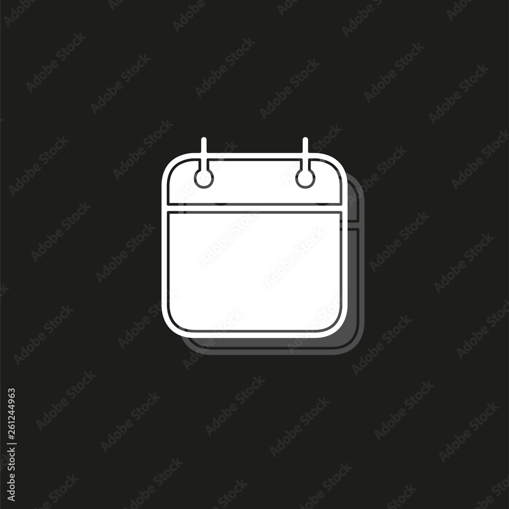 Day calendar icon, vector event calendar isolated, business day. date reminder symbol Day calendar icon, vector event calendar isolated, business day. date reminder symbol