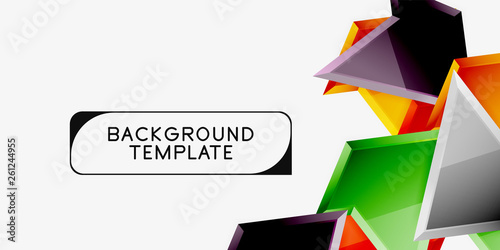 Bright colorful triangular poly 3d composition,abstract geometric background, minimal design, polygonal futuristic poster Free Download Bright colorful triangular poly 3d composition,abstract geometric background, minimal design, polygonal futuristic poster - GFXLoad