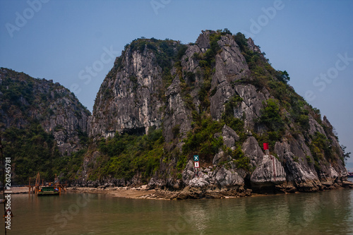 Islands and rocks of the Halong Bay, Vietnam