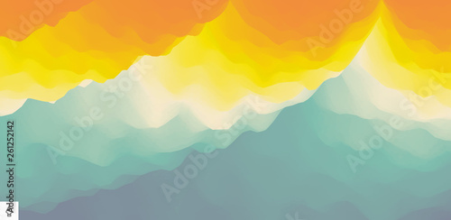 Abstract background with dynamic effect. Motion vector Illustration. Trendy gradients. Can be used for advertising, marketing, presentation. © Login