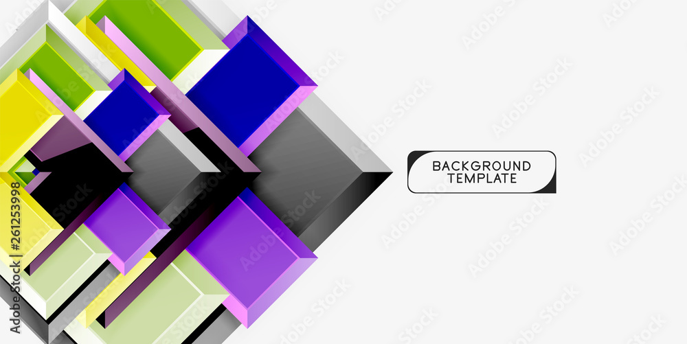 Glossy modern geometric background, abstract arrows composition Glossy modern geometric background, abstract arrows composition