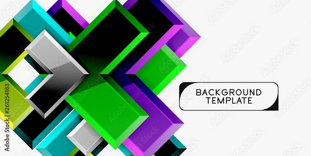 Glossy modern geometric background, abstract arrows composition Glossy modern geometric background, abstract arrows composition