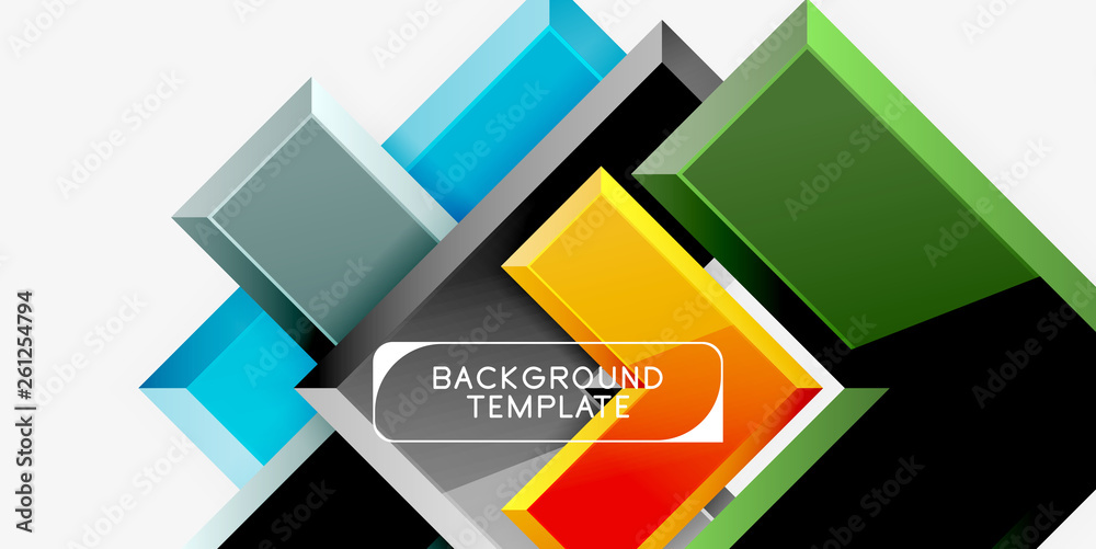 Glossy arrows geometric background Glossy arrows geometric background