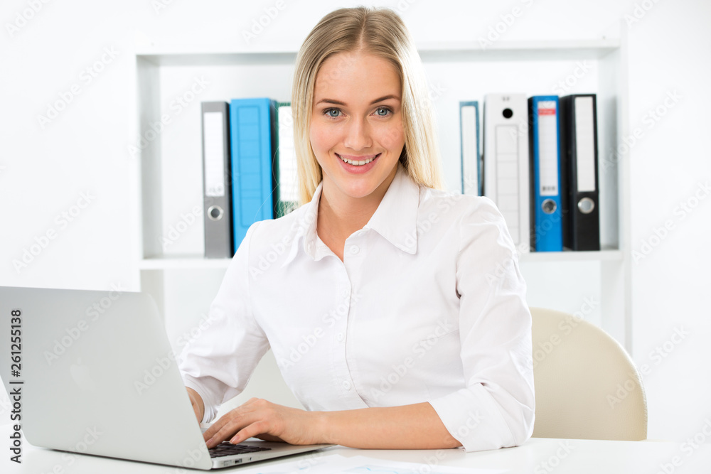 Young business woman Young business woman