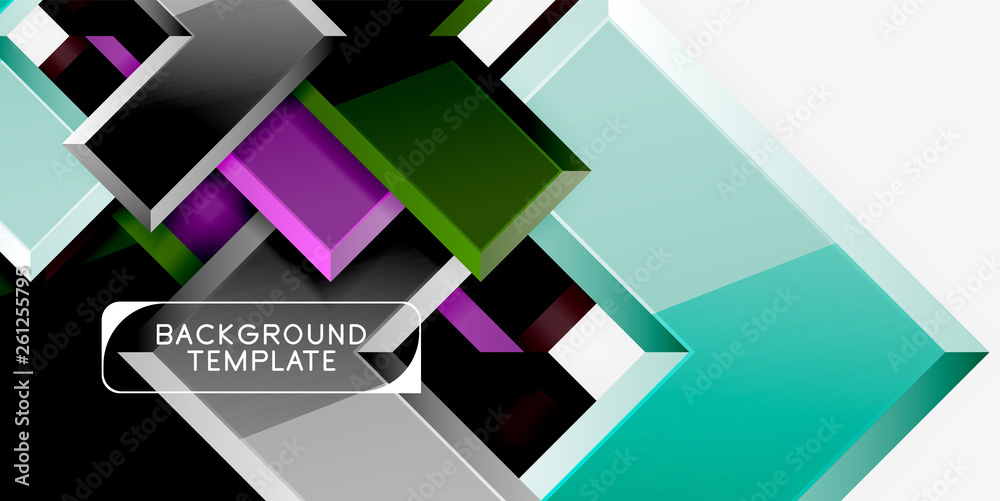 Abstract arrows composition background Abstract arrows composition background