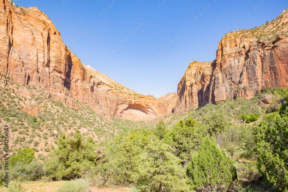 Zion National Park in Utah, USA Zion National Park in Utah, USA