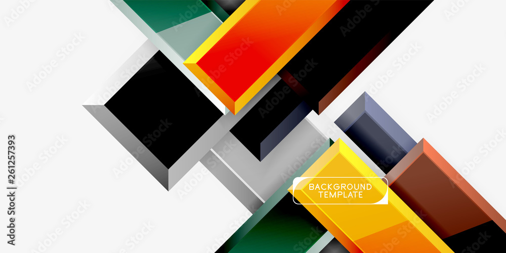Abstract arrows composition background Abstract arrows composition background