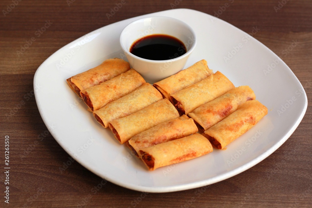 Rollitos vietnamitas Rollitos vietnamitas