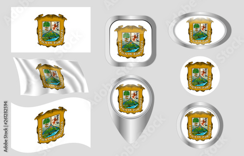 Flag of Coahuila, Mexico