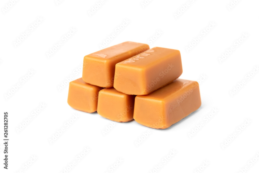 Milk sweets isolated on white background. Milk sweets isolated on white background.