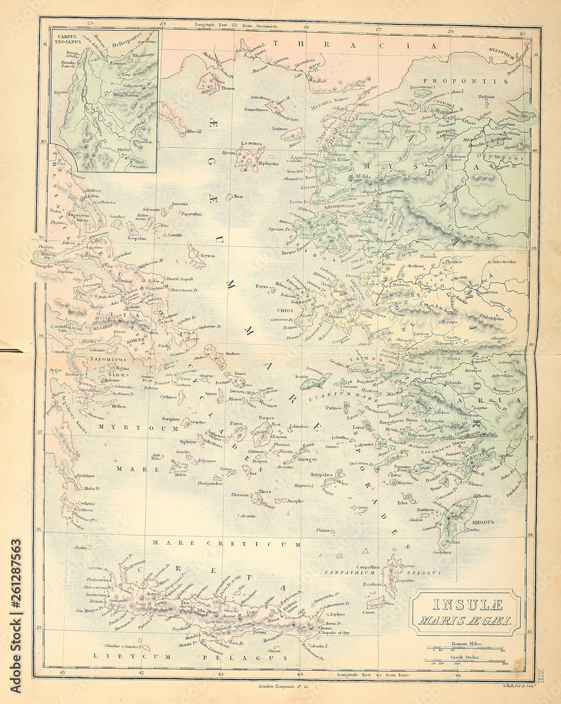 Old map. 