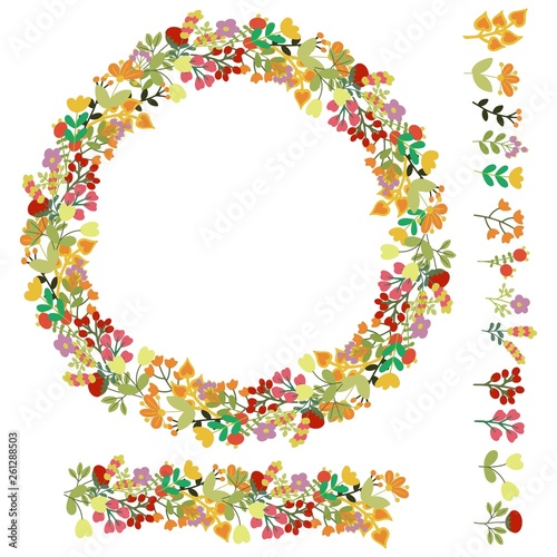 designer to create flower composition