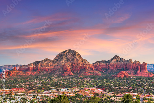 Sedona, Arizona, USA downtown