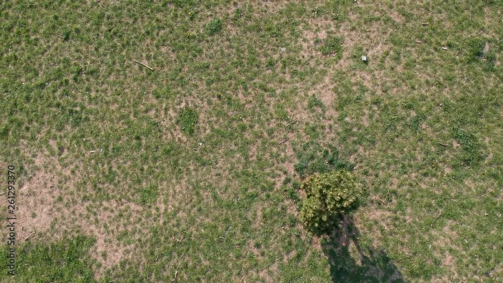 Drone shot of a dry patch of land. Drone shot of a dry patch of land.