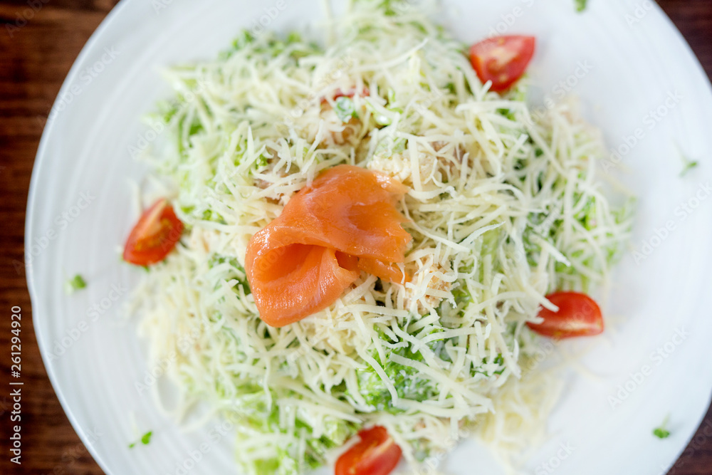 Appetizing salad, healthy food. Fresh fruit Appetizing salad, healthy food. Fresh fruit