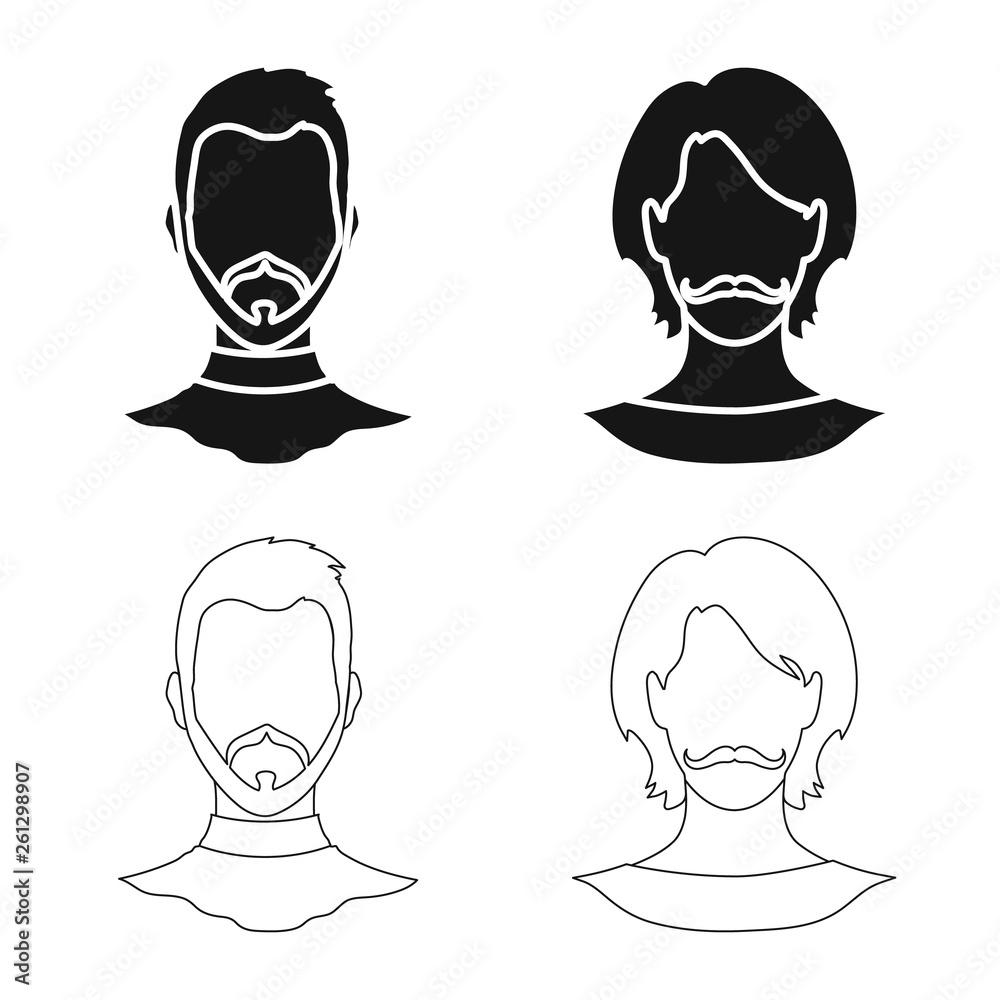 Vector design of professional and photo sign. Collection of professional and profile vector icon for stock. Vector design of professional and photo sign. Collection of professional and profile vector icon for stock.