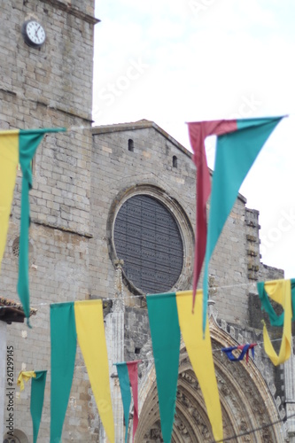 Catedral de Santa Maria de Castelló d'Empúries, Costa Brava photo