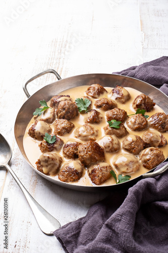 Swedish style meatballs