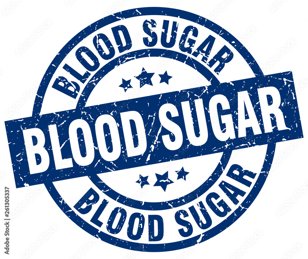 blood sugar blue round grunge stamp blood sugar blue round grunge stamp