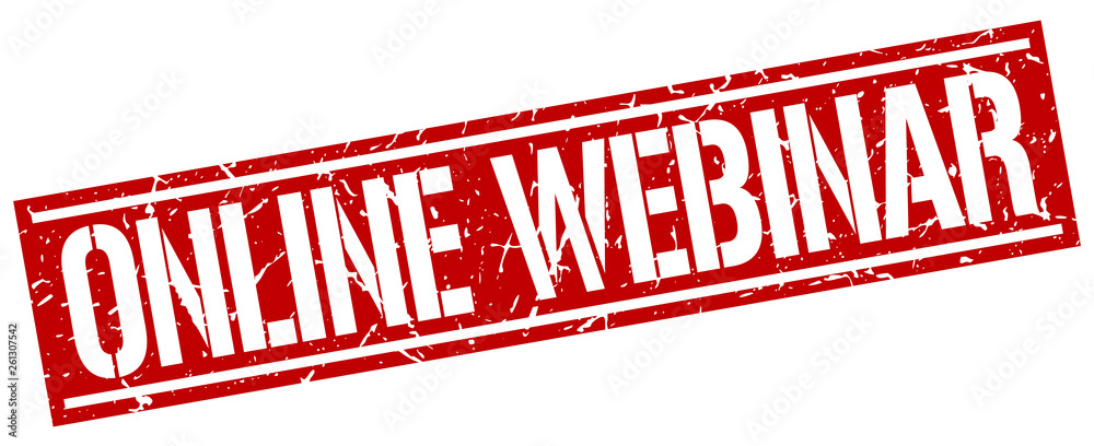 online webinar square grunge stamp online webinar square grunge stamp