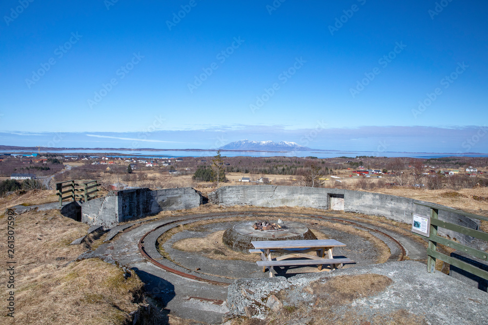 World War II fortress in Northern  Norway