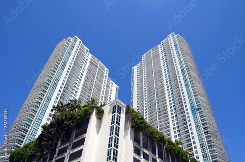 Modern luxury condominium towers © Wimbledon