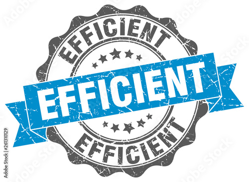 efficient stamp. sign. seal