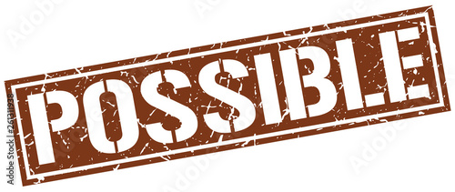 possible square grunge stamp