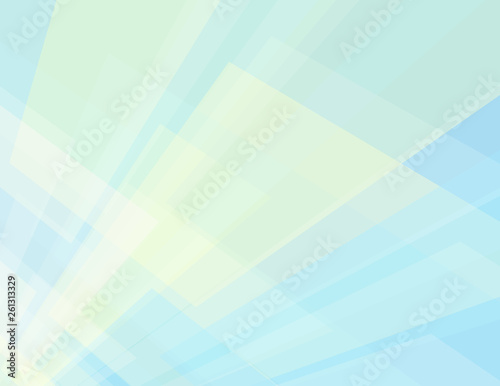 Subtle geometric background with cream and pale blue rectangles in perspective