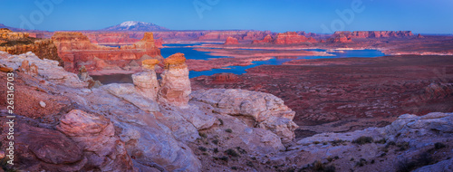 Alstrom Point in Lake Powell near Page, Arizona, USA