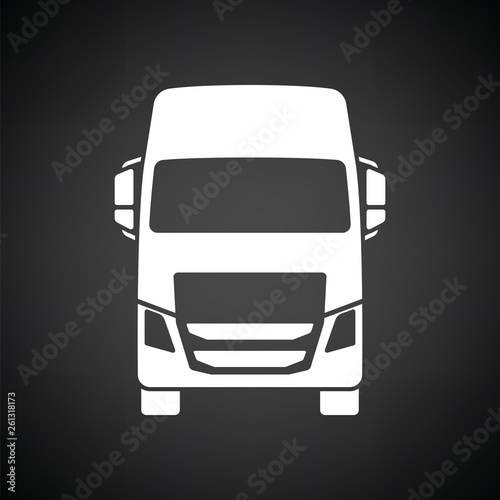 Truck icon front view