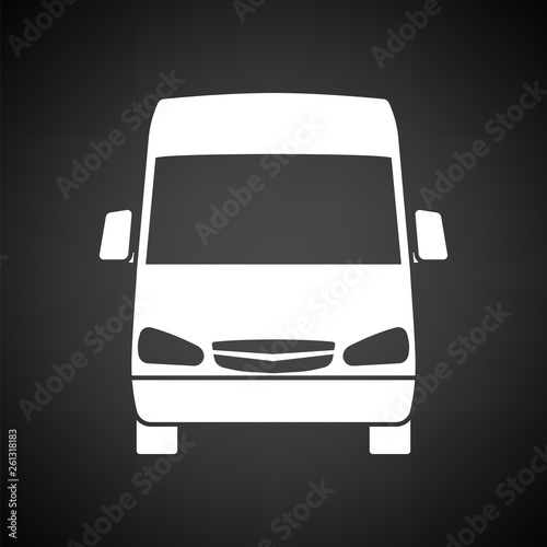 Van icon front view