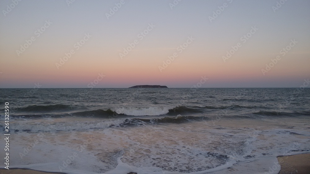 Obraz premium Sunset at the beach