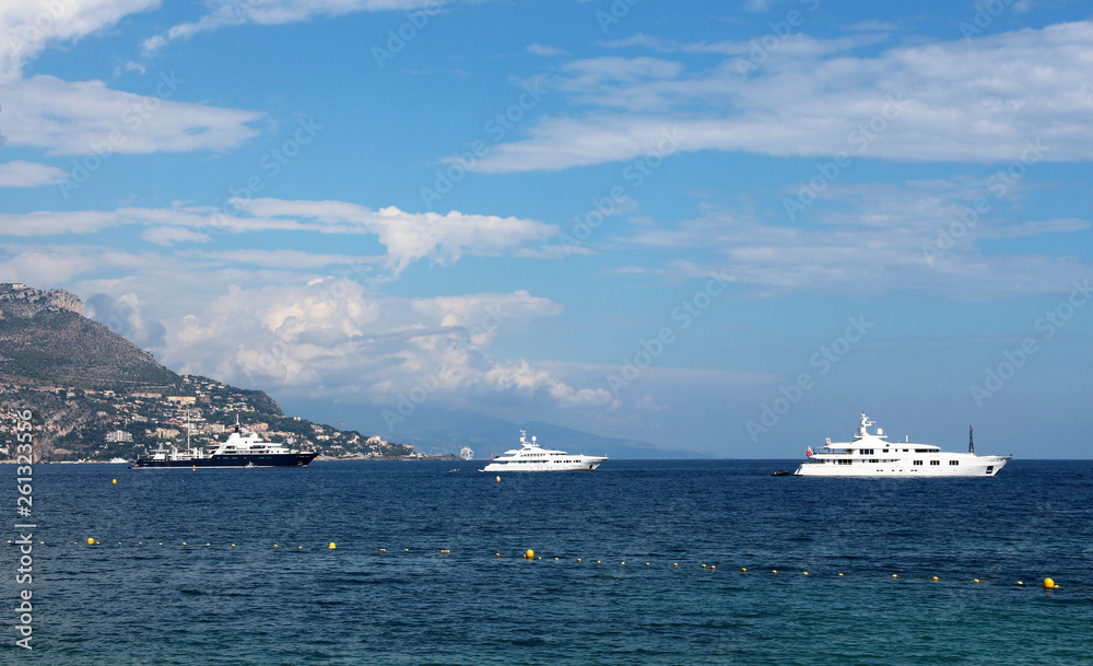 French Riviera - yachts