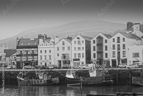 Ramsey Isle of Man Black and White
