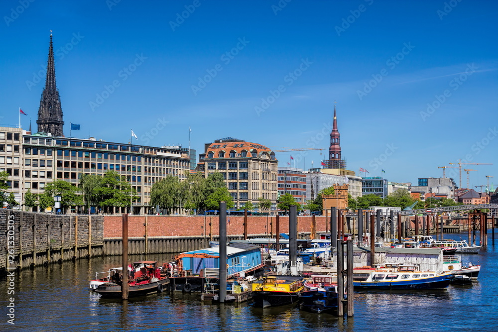Alter Hafen in Hamburg, Deutschland