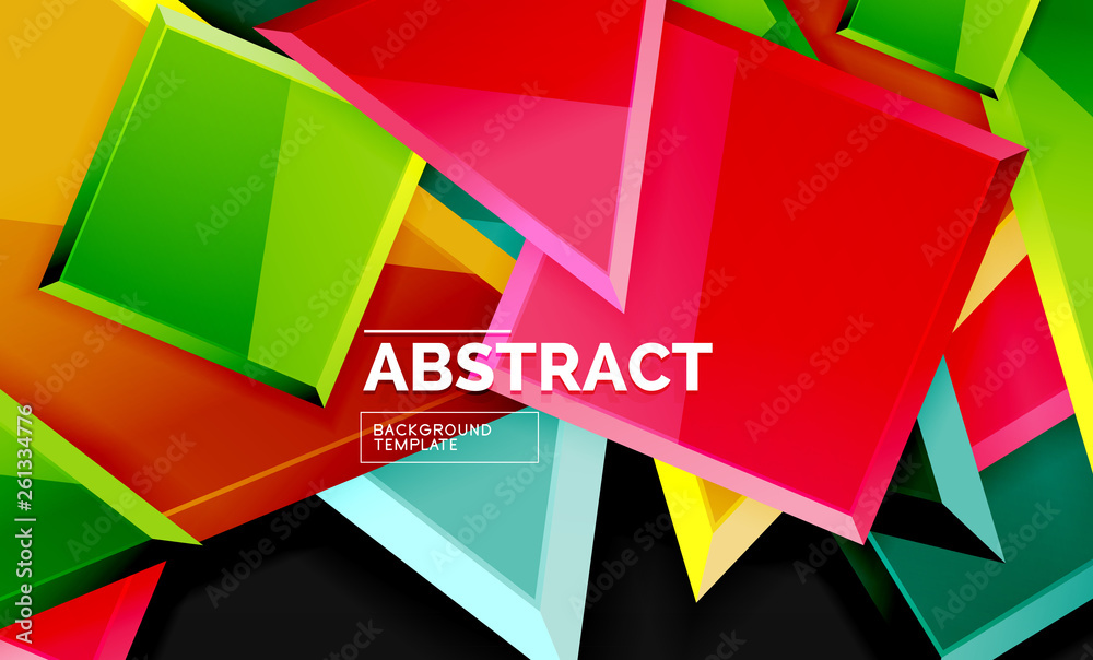 Shiny style geometric background Shiny style geometric background