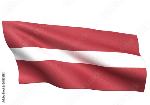 ラトビア 国旗 比率1:2