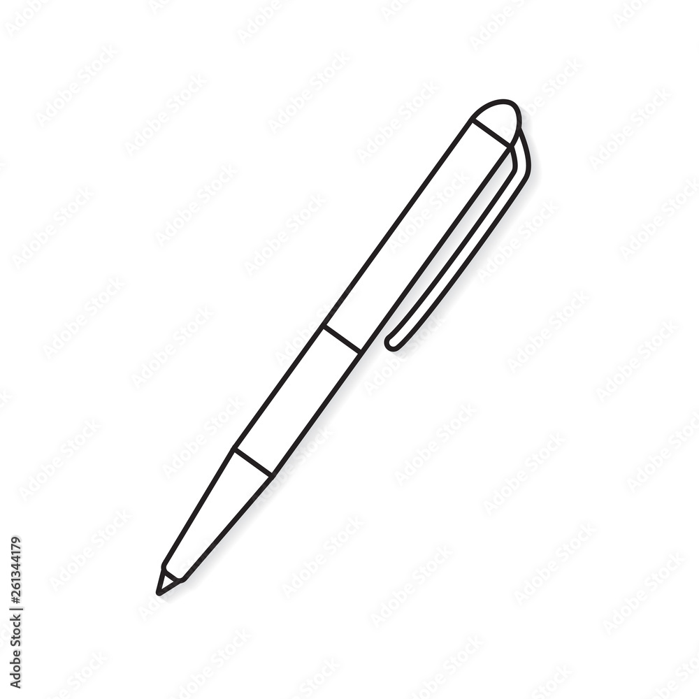 pen icon- vector illustration pen icon- vector illustration