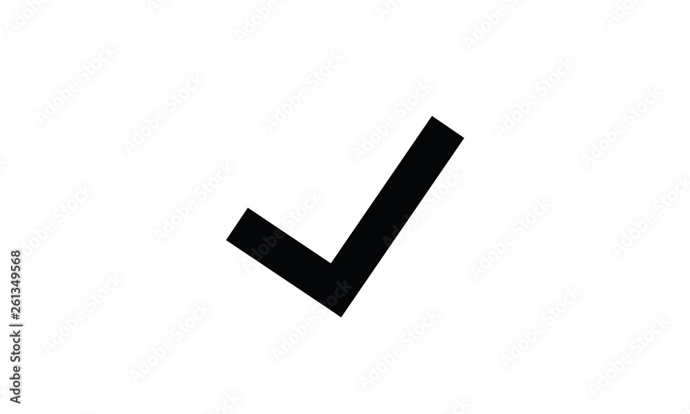 Verification tick symbol confirm agree icon Verification tick symbol confirm agree icon