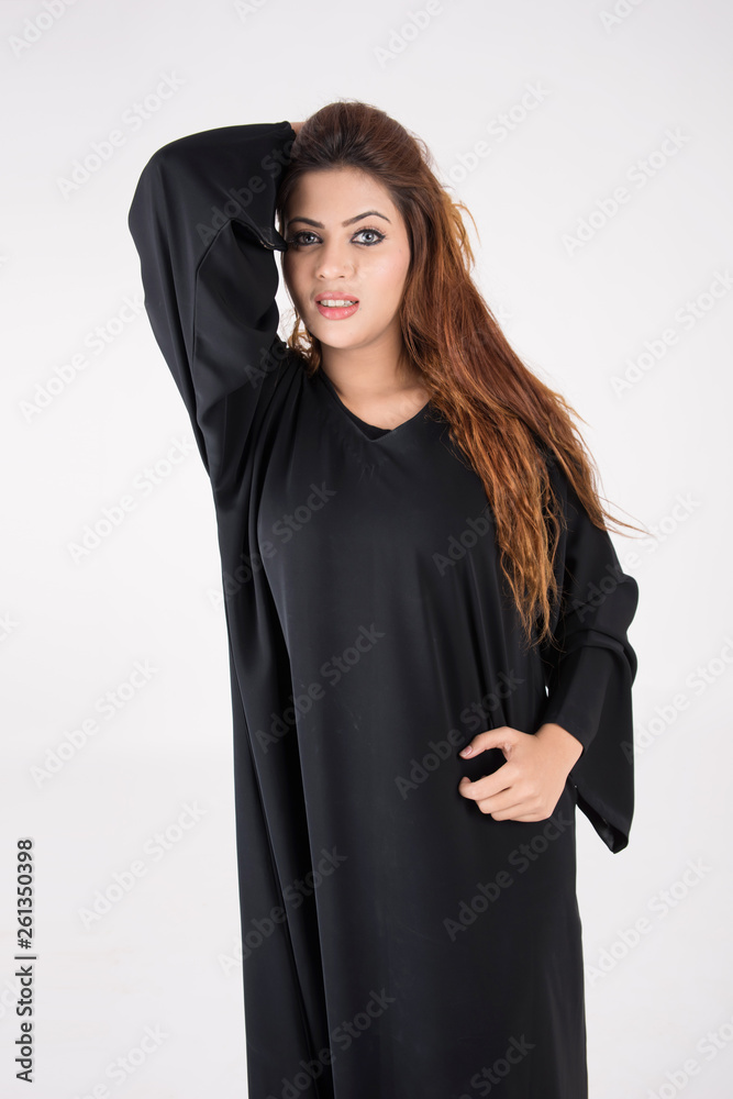 Beautiful Arab woman in traditional dress Beautiful Arab woman in traditional dress